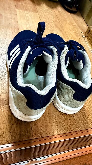 Кроссовки и спортивная обувь: Кроссовки, 38, 37, Adidas, Б/у, цвет - Синий, Самовывоз — 8