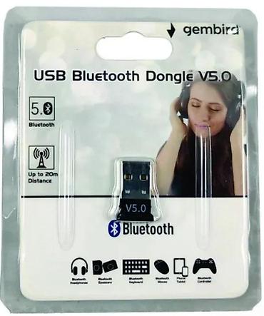 Druga oprema za računare i laptopove: USB Bluetooth dongle V5.0 – Gembird - Verzija Bluetooth 5.0 za — 1
