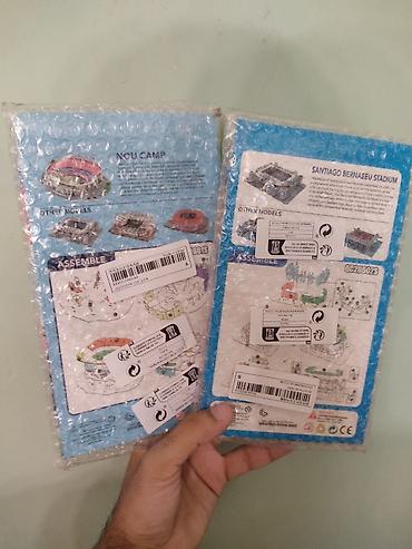 3d draperi: 🧩 3D Puzzle 🏟️ Santiago Bernabeu stadionu qalıb 💵 Qiyməti 15 AZN — 4
