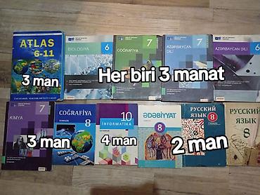 Məktəb dərslikləri: Məktəb dərslikləri və imtahan hazırlıq vəsaitləri satılır. Fənlər və — 2