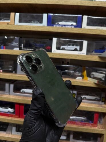 Apple iPhone: IPhone 13 Pro, Б/у, 128 ГБ, Space Gray, Защитное стекло, Чехол, 77 % — 22