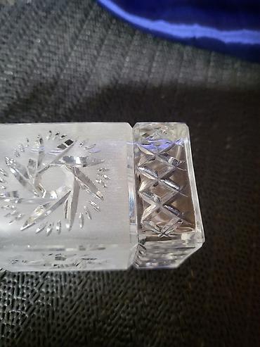 Vaze i saksije: Vaza nova kristal Bohemija iz 70ih. Vaza kristal,rucna obrada,gravura — 8