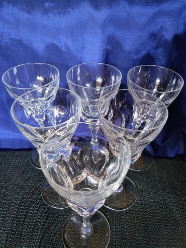 Čaše: Case nove kristal duvano staklo za vino,nemacke 70te. Case — 9
