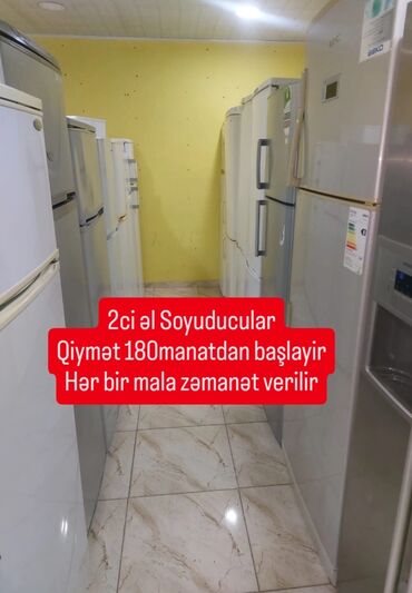 köhnə soyuducuların satışı: İşlənmiş 2 qapılı Soyuducu Satılır