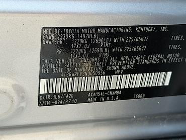 Ravon: Toyota RAV4: 2022 г., 2.5 л, Автомат, Гибрид, Кроссовер — 9