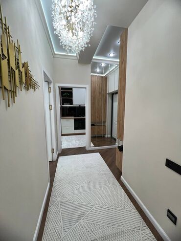 квартиры в районе пишпек: 2 комнаты, 57 м², Элитка, 4 этаж, Дизайнерский ремонт