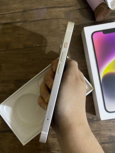 Apple iPhone: IPhone 14, 128 GB, Ağ, Face ID, Sənədlərlə — 7