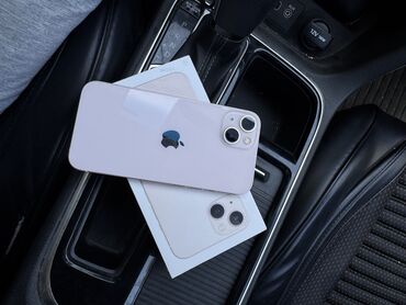 бу микроволновая печь: IPhone 13, Колдонулган, 128 ГБ, Rose Gold, Заряддоочу түзүлүш, Коргоочу айнек, Каптама, 75 %