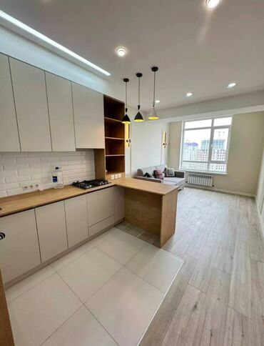 Продажа квартир: 1 комната, 46 м², Элитка, 10 этаж, Евроремонт