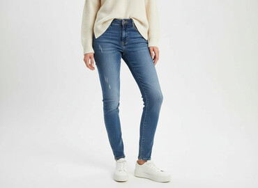 plisowane spodnie reserved: Fashion Jeans, Джинси жіночі, розмір S