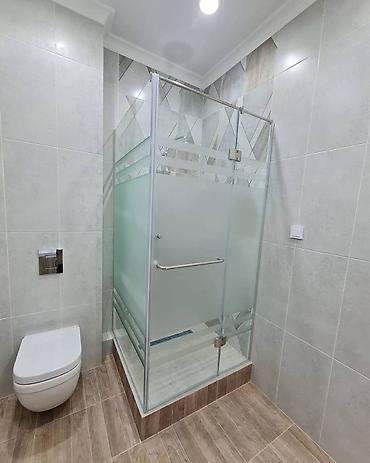 Душевые кабины: Угловая душевая перегородка, для многих именно она является — 15