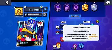 instagram hesab satışı: Brawl Stars oyun hesabı - Oyun: Brawl Stars - Ad: GnG | KRESH - Klub — 1