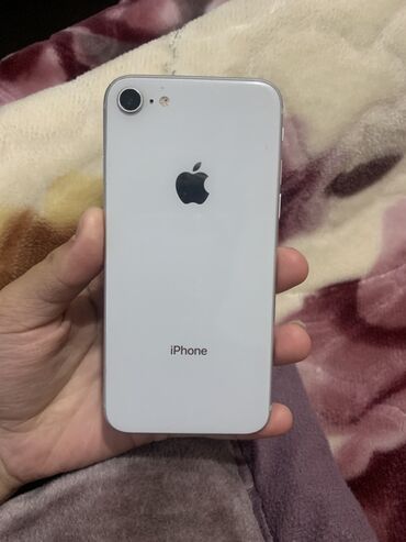 айфон 9 бу бишкек: IPhone 8, Б/у, 64 ГБ, Белый, Чехол, 100 %
