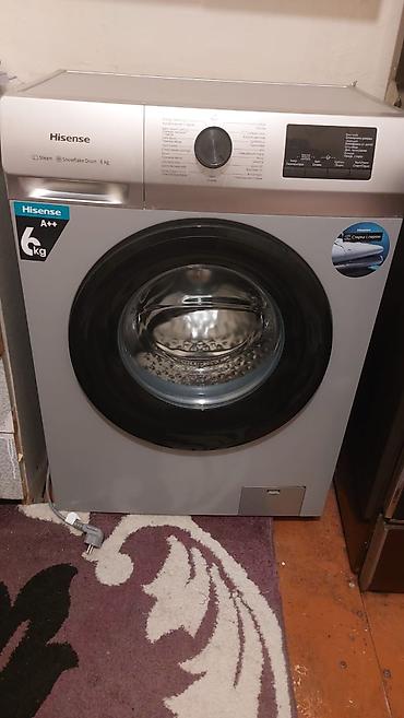 hisense wfea 6010: Paltaryuyan maşın Hisense, 6 kq, İşlənmiş, Avtomat, Qurutmasız, Kredit yoxdur — 1