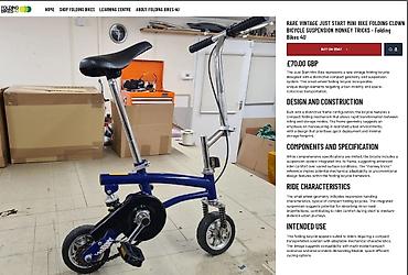 bicikle sa korpom: Mini - mikro bicikl (2 kom.) RARITET RETKOST na našem tržištu, a i u — 10