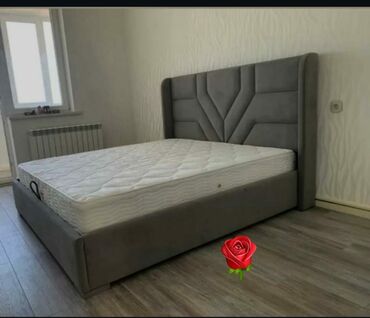 ikinci əl matras: Новый, Двуспальная кровать, С матрасом