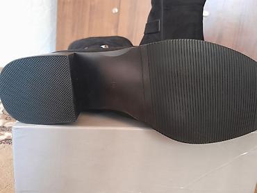 Женская обувь: Женские сапоги Stefania, черные.Продаю новые сапоги. 👢 Сапоги чистые — 2