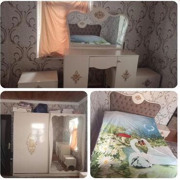 Мебель для дома: Двуспальная кровать, Б/у