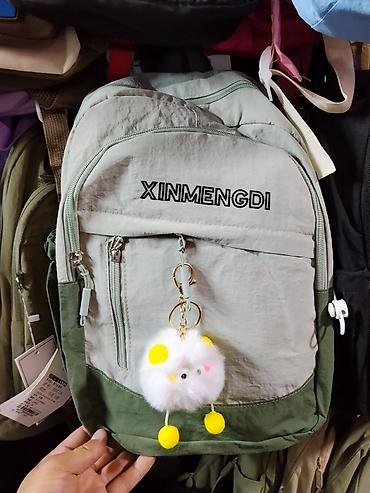 trade in: Рюкзак XINMENGDI, городской/учебный - Цвет: светло‑серый верх + — 1