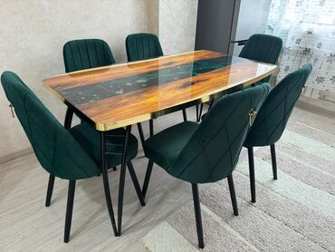 конференц стол: Комплект стол и стулья Кухонный, Новый