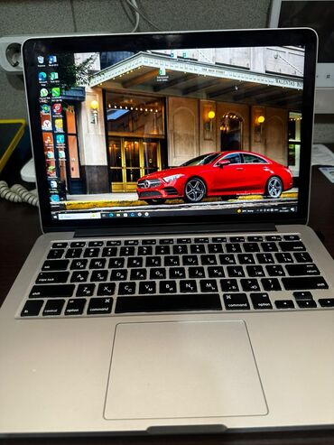 мониторы профессиональные панели: Ноутбук, Apple, 8 ГБ ОЭТ, 13.1 ", Колдонулган, Жумуш, окуу үчүн, эс тутум SSD