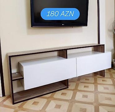 tv alti: Yeni, Düz TV altlığı, Polkalı, Laminat, Azərbaycan — 5