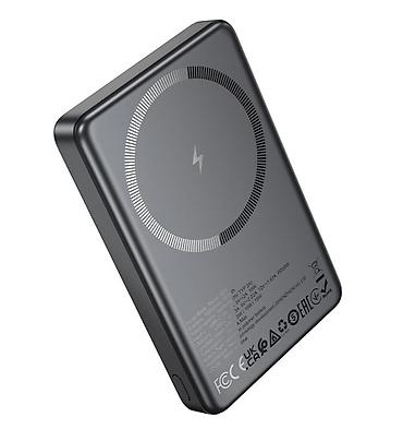 power case: Внешний аккумулятор Hoco с магнитной беспроводной зарядкой (MagSafe) — 4