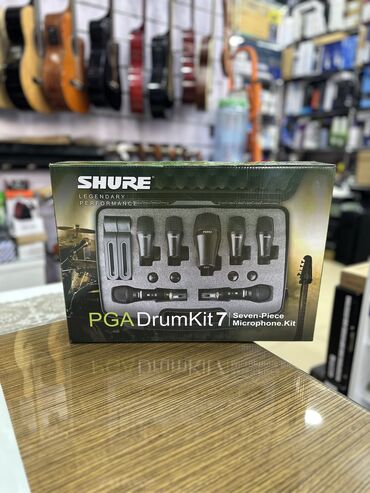 studio mikrafon: Shure PGA Drum Kit 7 baraban mikrofonu