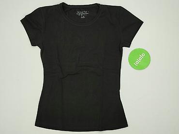 bluzki czarne basic: T-shirt damski, rozmiar L — 2