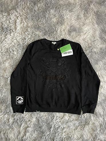 Толстовкалар: Эркектердин толстовкасы, 3XL, Kenzo, Жаңы, түсү - Кара — 1