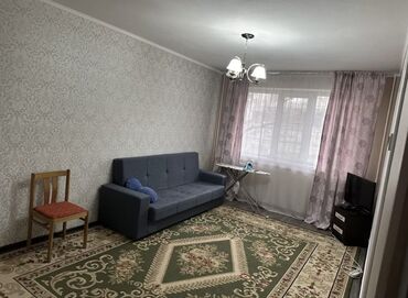 продажа квартиры в бишкеке: 1 комната, 32 м², 104 серия, 1 этаж, Евроремонт