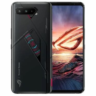 каракол телефон: Asus ROG Phone 5s Pro, Колдонулган, 512 ГБ, түсү - Кара, 2 SIM