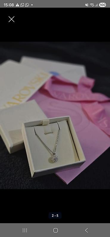 Колье: Swarovski brendinə məxsus kolye –Glistening Dance Swarovski — 4