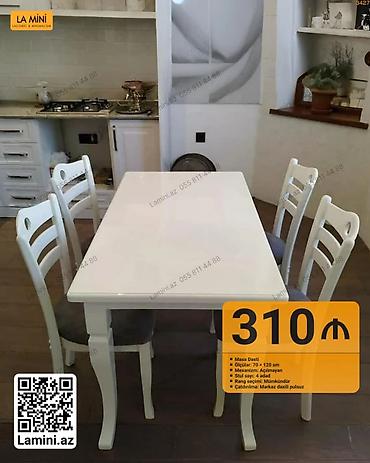 Mebel: Masa Dəsti – La Mini - Ölçülər: 70 × 120 sm - Mexanizm: Açılmayan - — 1