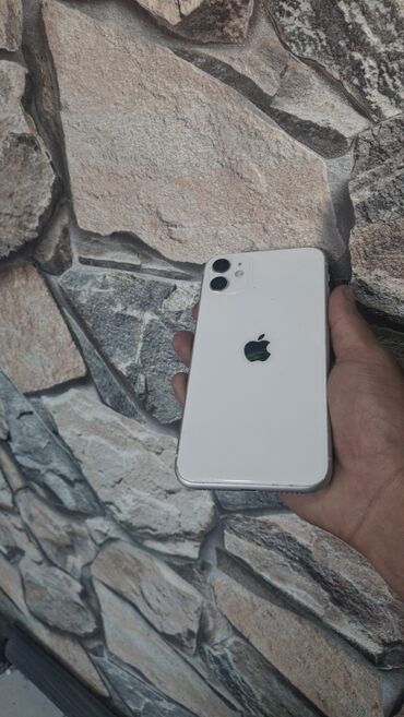 Apple iPhone: IPhone 11, 64 GB, Ağ, Face ID