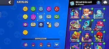 10 yas: Brawl stars hesabı satışı 10k içində 10 dənə efsanevi köstüm var — 7