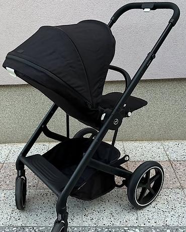 Коляски: Коляска, Cybex, цвет - Черный, Б/у — 19