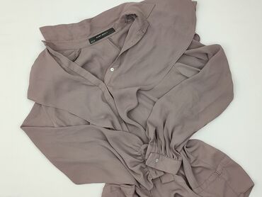 koszula z imitacji skóry zara: Zara, Women's blouse, size XS