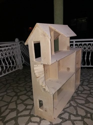 Kućice za lutke: ﻿Novo rucno napravljena kucica od cistog drveta. Bez igracaka. Ne — 9