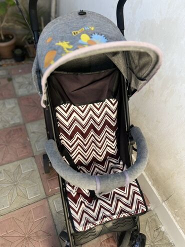 Gəzinti arabaları: Uşaq arabası – yüngül və praktik model - Rəng: boz çalarda tekstil — 8