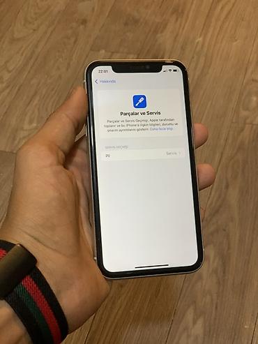 iphone temiri: IPhone 11, Ağ, Face ID — 8