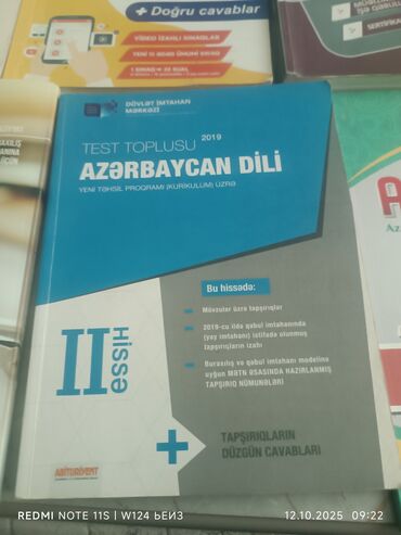 Testlər: İngilis dili Testlər 11-ci sinif, Zirvə, 2-ci hissə, 2020 il — 6