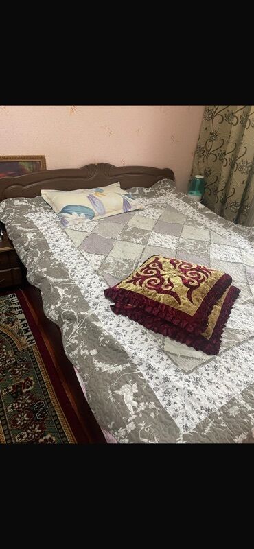 спальный гарнитур дерево: Уктоочу бөлмө гарнитуру, Шкаф, ДСП
