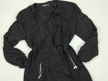 bluzki w serek czarne: Kardigan, M, stan - Dobry