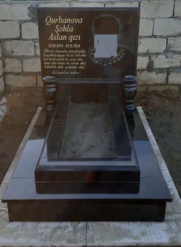 veten n muhafize xidmeti: Qebirüstü daşın hazırlanması.işləri.
keyfiyyetli ressam və usta işi