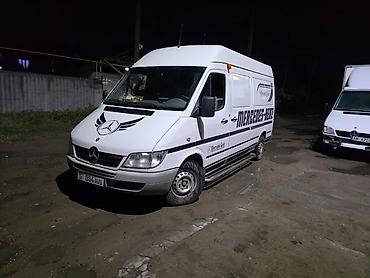 sprinter 315: Срочно продается Mercedes-Benz Sprinter фургон, белый, средная база и — 2