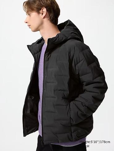 куртка uniqlo: Мужская утеплённая куртка-пуховик с капюшоном. Uniqlo — это японский — 3