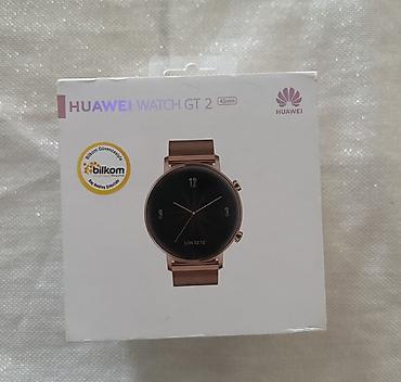 saat instagram: Huawei Watch GT 2 (42 mm) – rose gold rəngli ağıllı saat ( real — 3