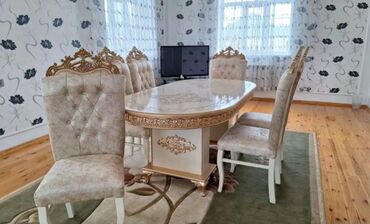 Masa və oturacaq dəstləri: Qonaq otağı üçün, Yeni, Açılmayan, Dördbucaq masa, 6 stul -da lalafo.az — 18 Masa və oturacaq dəstləri: Qonaq otağı üçün, Yeni, Açılmayan, Dördbucaq masa, 6 stul — 18