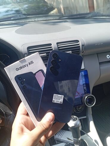 Samsung: Samsung Galaxy A15, 128 GB, rəng - Göy, İki sim kartlı